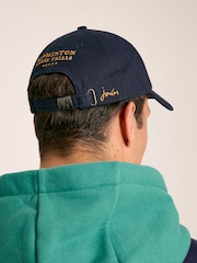 Joules Official Badminton Navy Embroidered Cap - Image 3 of 8
