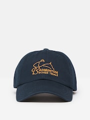 Joules Official Badminton Navy Embroidered Cap - Image 5 of 8