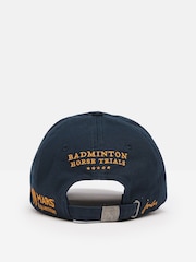 Joules Official Badminton Navy Embroidered Cap - Image 6 of 8