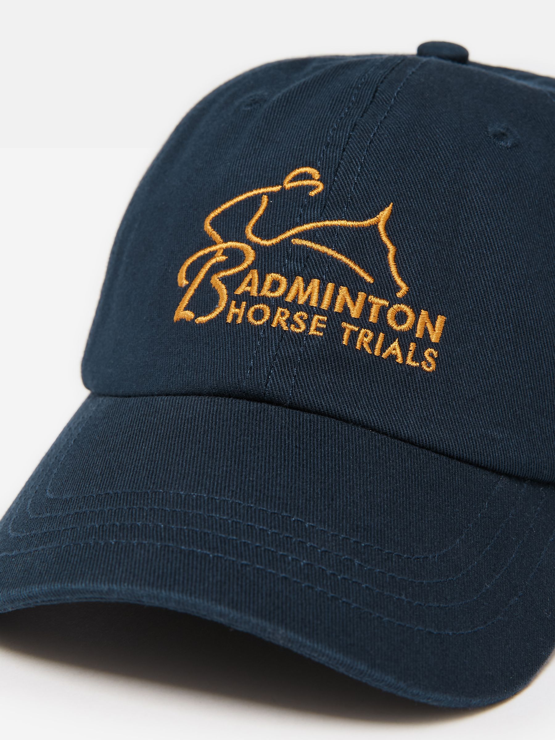 Buy Joules Official Badminton Navy Embroidered Cap from Next USA
