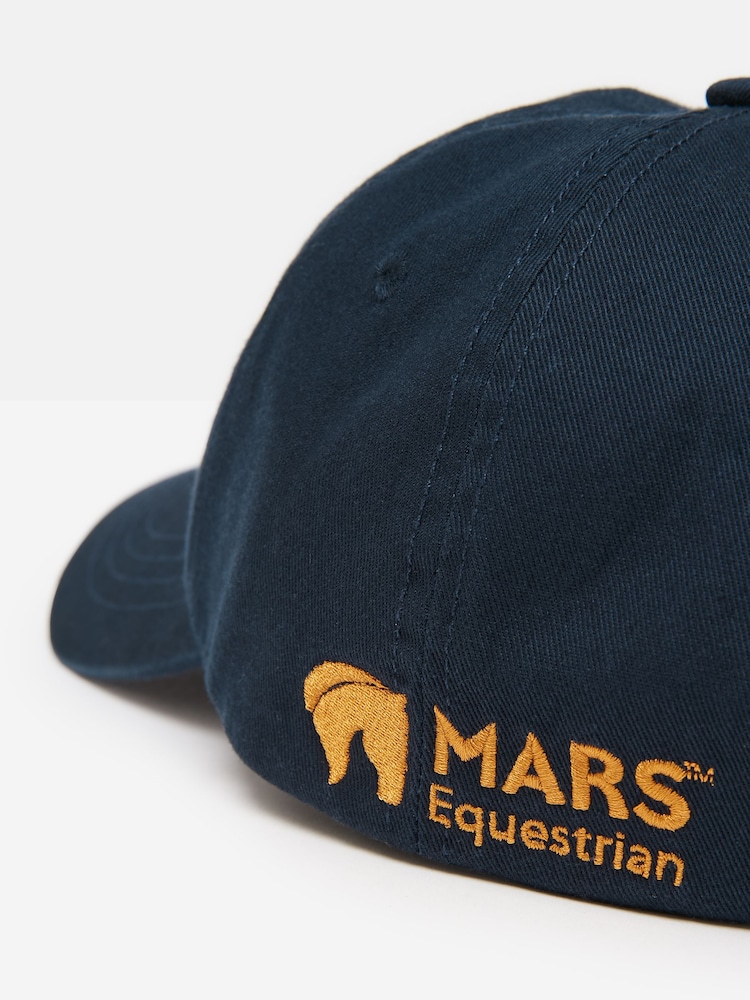 Joules Official Badminton Navy Embroidered Cap - Image 8 of 8