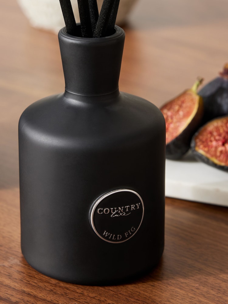 Country Luxe Wild Fig 170ml Fragranced Reed Diffuser - Image 2 of 3