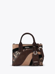 Carvela Pink Nina Suede Mini Tote Bag - Image 1 of 5