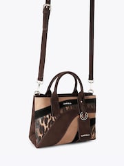 Carvela Pink Nina Suede Mini Tote Bag - Image 3 of 5