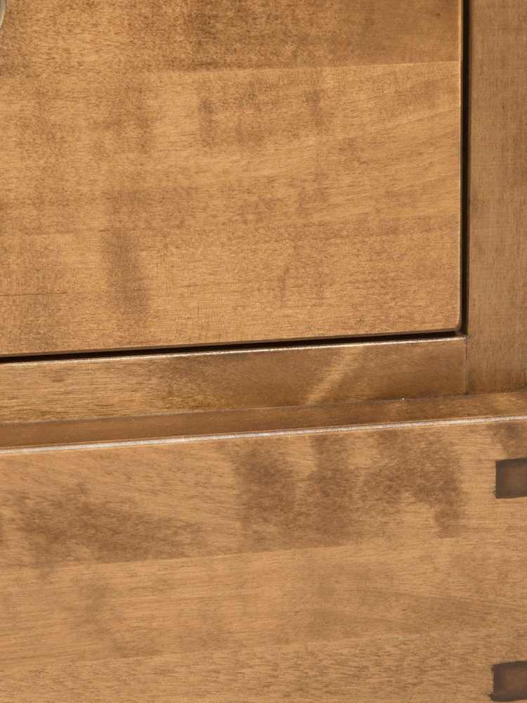 Laura Ashley Honey Gold Garrat 7 Drawer Desk - Image 6 of 6