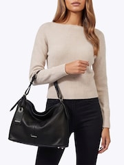 Carvela Bianco Leather Slouch Shoulder Bag - Slika 2 iz 5