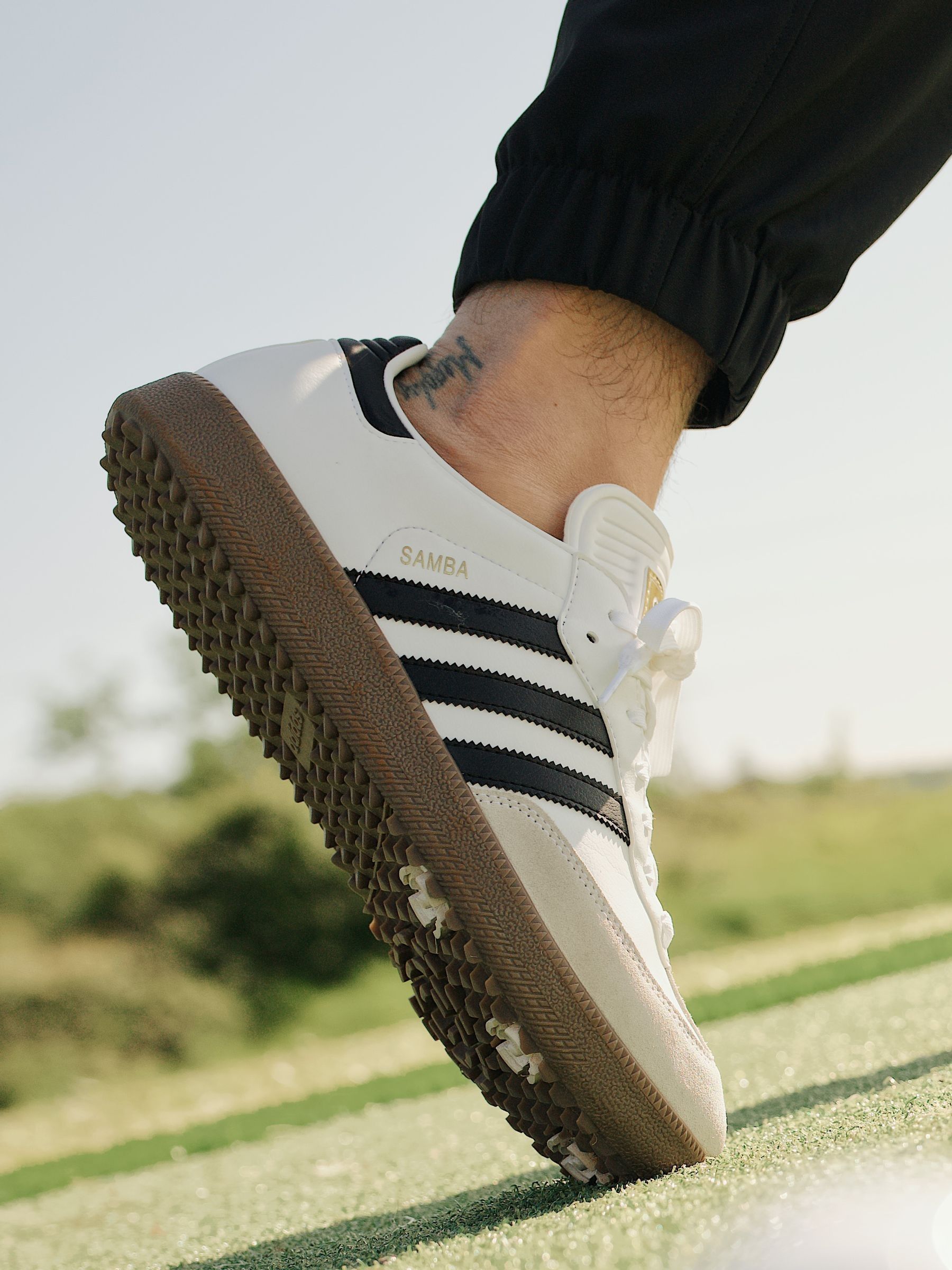 Adidas samba white black shop