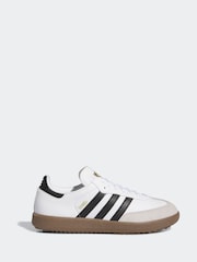 adidas Golf Samba White/Black Shoes - Image 3 of 11