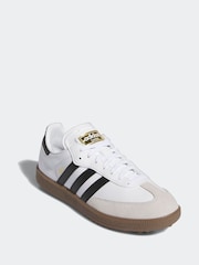 adidas Golf Samba White/Black Shoes - Image 5 of 11