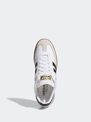 adidas Golf Samba White/Black Shoes - Image 8 of 11