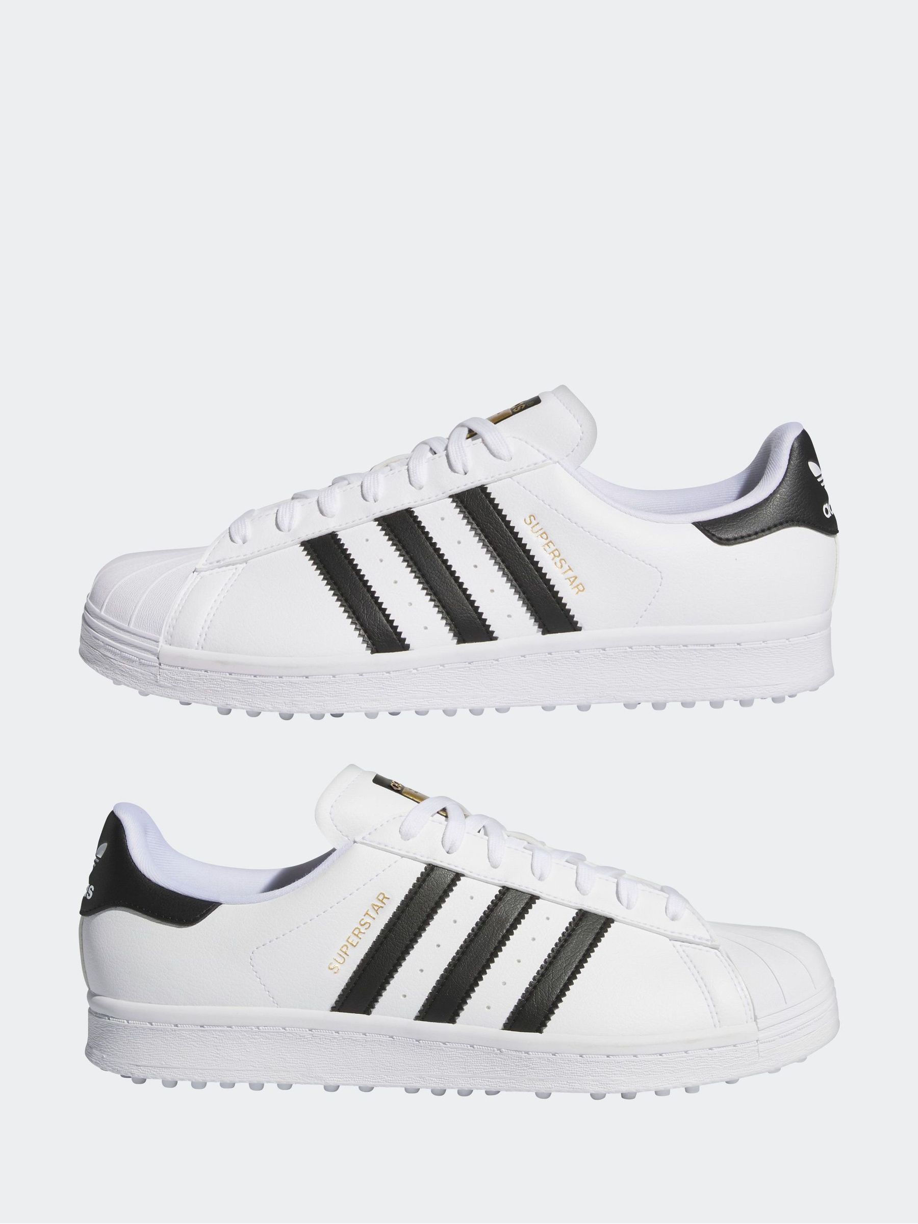【国内発送】 Buy adidas Golf Superstar Spikeless White/Black Trainers シューズ(男性用)