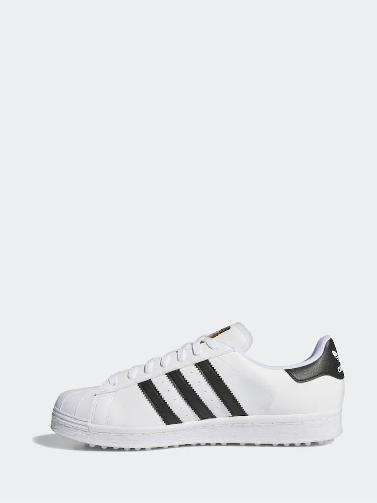 adidas Golf Superstar Spikeless White/Black	Trainers - Image 8 of 9