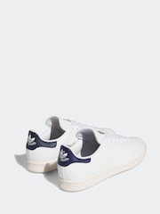 adidas Golf White/Blue Stan Smith Shoes - Image 5 of 8
