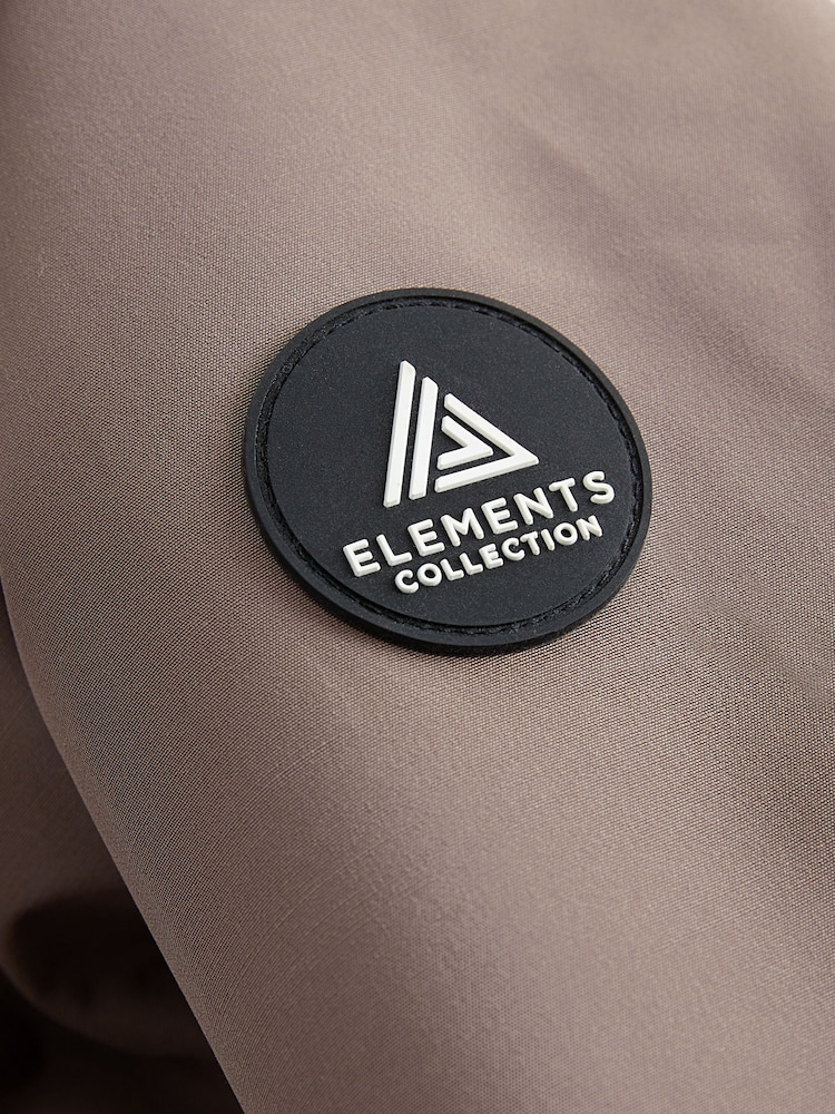 Mauve Purple Elements Waterproof Padded Parka Coat - Image 11 of 11