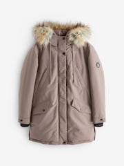 Mauve Purple Elements Waterproof Padded Parka Coat - Image 8 of 11