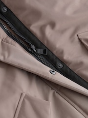 Mauve Purple Elements Waterproof Padded Parka Coat - Image 9 of 11