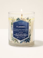 Bath & Body Works Flannel Signature Single Wick Candle 227g - Image 1 of 2