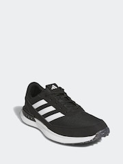 أسود/أبيض - 2 أحذية رياضية بنعل غير مسنن Golf S24G من adidas - صورة 3 من 9
