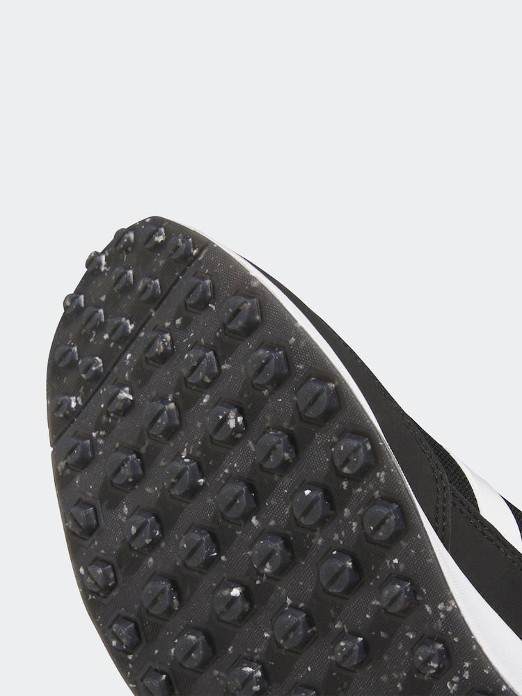 أسود/أبيض - 2 أحذية رياضية بنعل غير مسنن Golf S24G من adidas - صورة 9 من 9