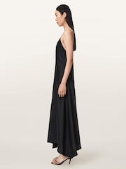 AllSaints Black Leona Dress - Image 3 of 6