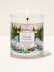 Bath & Body Works Frosted Cranberry Single Wick Candle 227g - Image 1 of 2