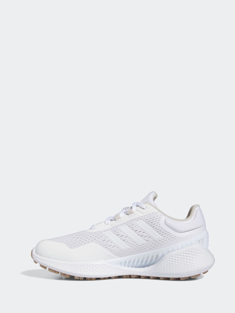 adidas Golf Summervent 24 Bounce Golf White Shoes - Image 2 of 9