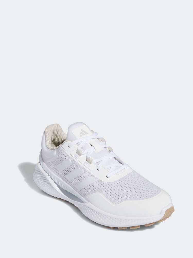 adidas Golf Summervent 24 Bounce Golf White Shoes - Image 3 of 9