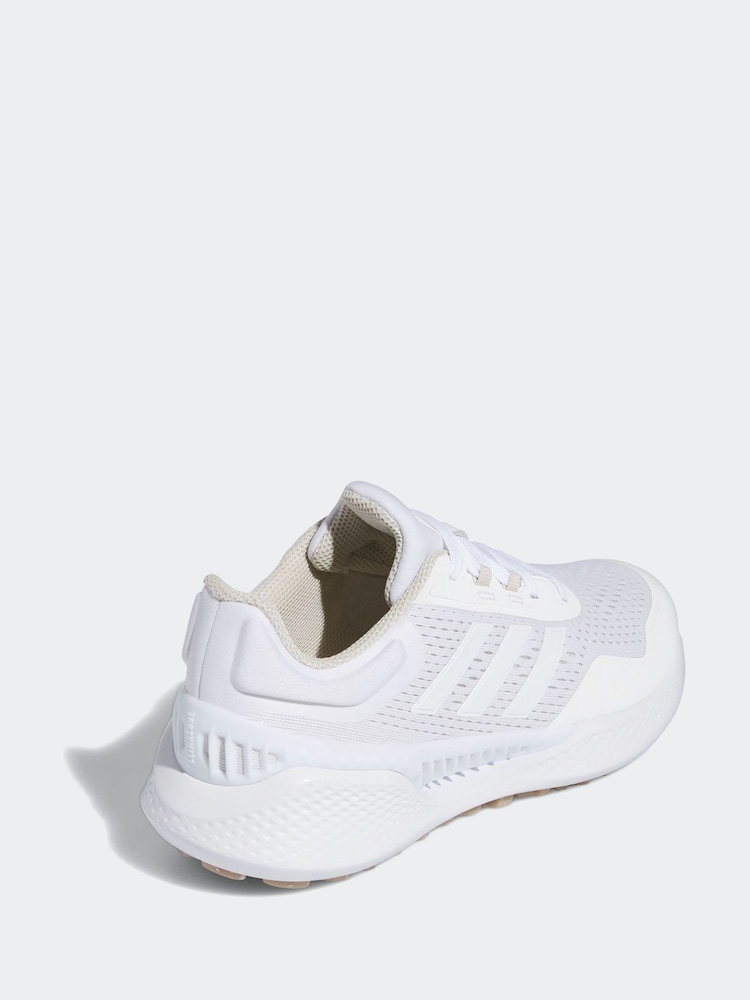adidas Golf Summervent 24 Bounce Golf White Shoes - Image 4 of 9