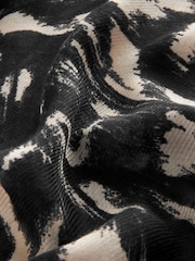 Black/White Butterfly Wing Lightweight Scarf - Image 5 of 5