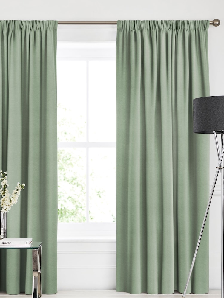 Alpine Green Soho Made To Measure Curtains - Image 1 of 8