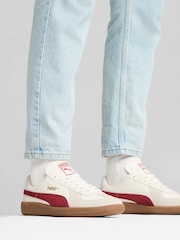 Puma White Army Trainers - Image 1 of 7