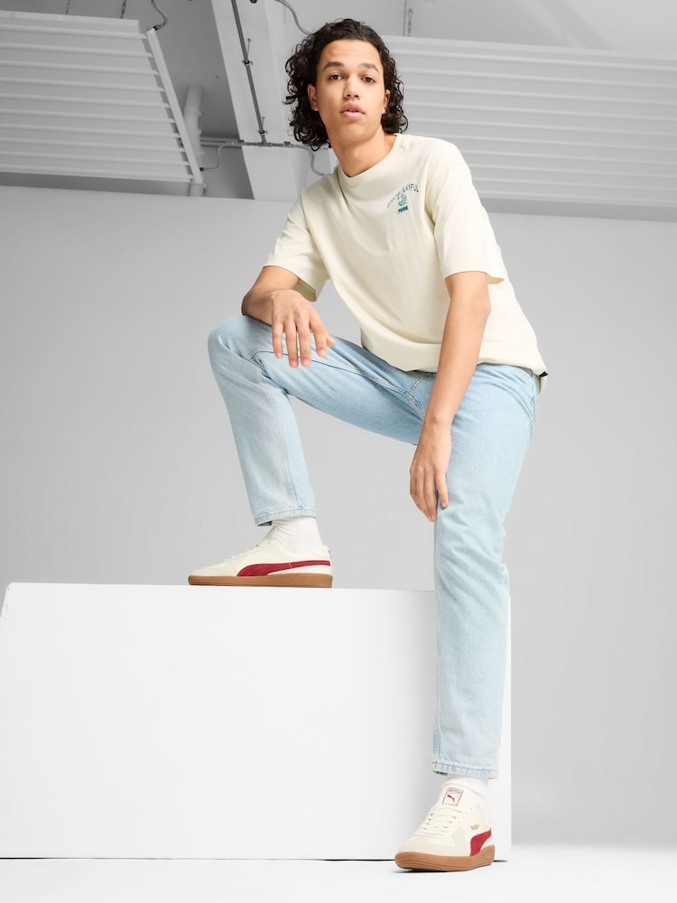 Puma White Army Trainers - Image 2 of 7 Puma White Army Trainers - Image 2 of 7