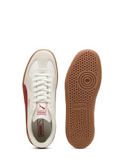 Puma White Army Trainers - Image 4 of 7