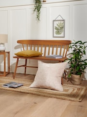 Natural Heavyweight Chenille 59 x 59cm Cushion - Image 2 of 8