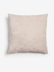Natural Heavyweight Chenille 59 x 59cm Cushion - Image 5 of 8