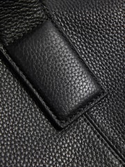 Reiss Black Carter Leather Holdall - Image 5 of 5