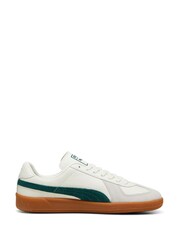 Puma Cream Army Trainers - Image 3 of 7