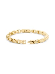 COACH Gold Signature C Link Bangle Bracelet - Image 5 of 5