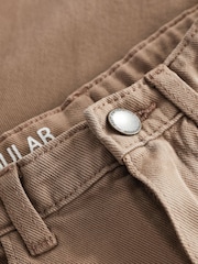 Brown Regular Fit Stretch Jeans (3-17yrs) - Image 3 of 3