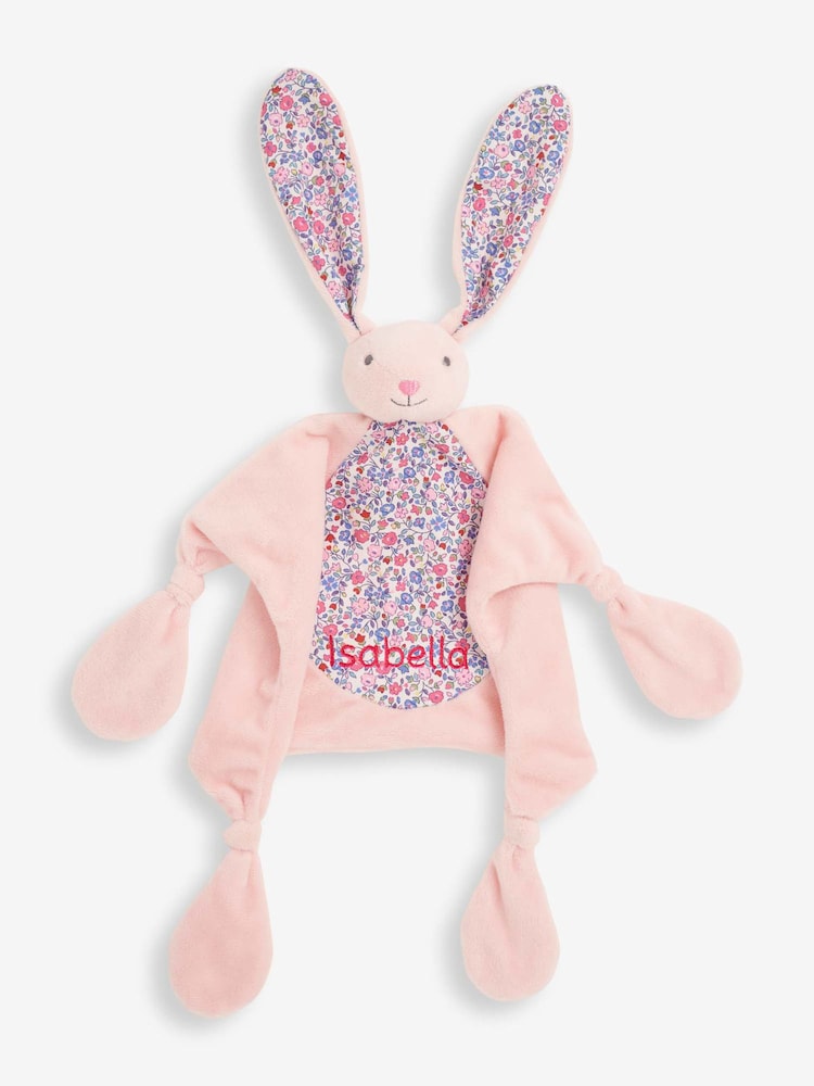 JoJo Maman Bébé Ditsy Floral Bunny Personalised Ditsy Floral Bunny Comforter - Image 1 of 3