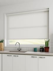 Lime White Saxon Made To Measure Roller Blind - Image 2 of 5