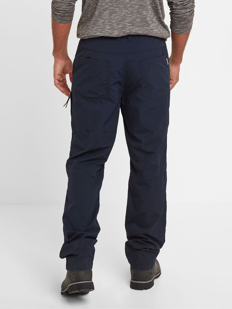 Tog 24 Blue Rowland Tech Short Walking Trousers - Image 2 of 3