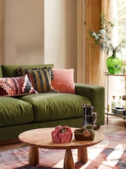 Swoon Fern Denver Easy Velvet 3 Seater Sofa - Image 1 of 6