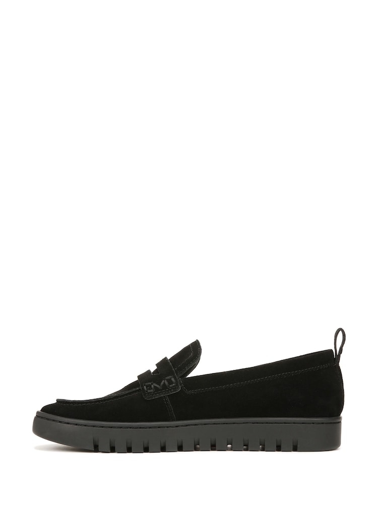 Schwarzes Wildleder - Vionic – Uptown – Loafers in normaler Passform aus Leder - Bild 2 von 7
