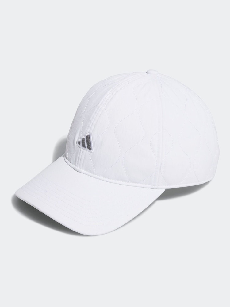 Белый - adidas Golf GoTo Quilted Cap - Изображение 1 из 4