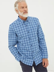 FatFace Blue Witley Check Shirt - Image 1 of 1