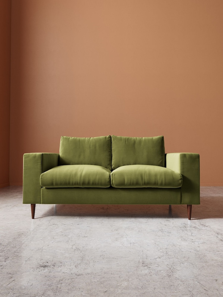 Swoon Fern Evesham Easy Velvet 2 Seater Sofa - Image 1 of 5 Swoon Fern Evesham Easy Velvet 2 Seater Sofa - Image 1 of 5
