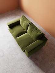 Swoon Fern Evesham Easy Velvet 2 Seater Sofa - Image 4 of 5