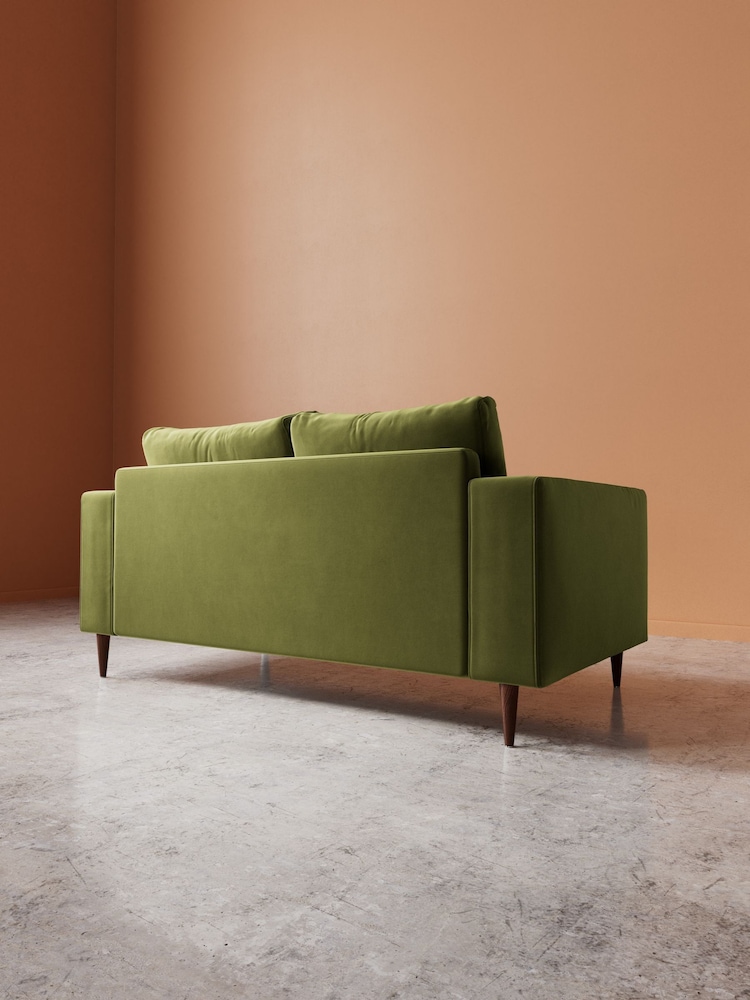 Swoon Fern Evesham Easy Velvet 2 Seater Sofa - Image 5 of 5 Swoon Fern Evesham Easy Velvet 2 Seater Sofa - Image 5 of 5