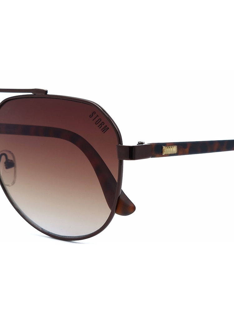 Storm Brown Pheme Sunglasses - Image 4 of 4